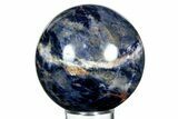 Deep Blue, Polished Sodalite Sphere #241698-1